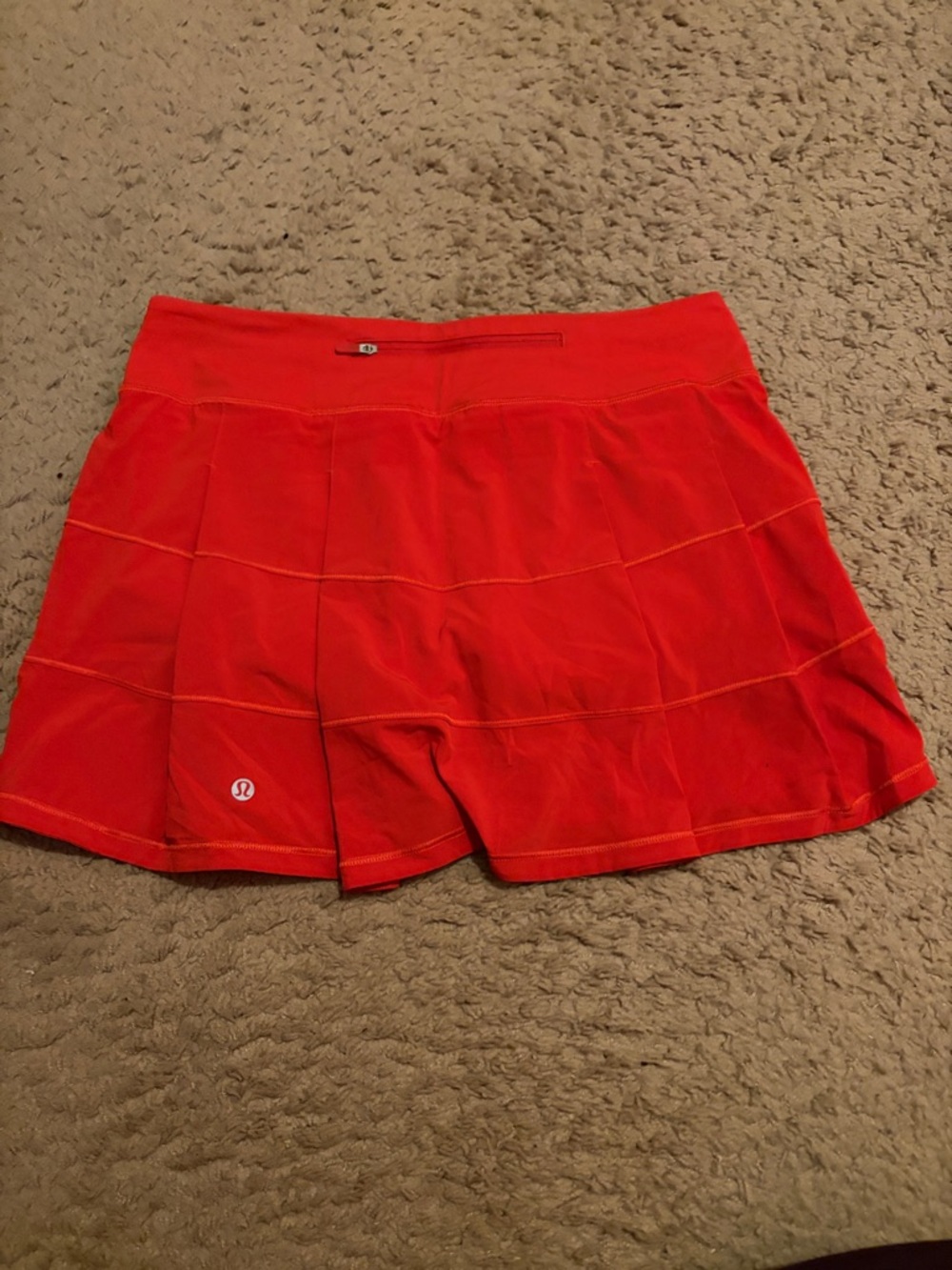 lululemon pace rival hot heat skort